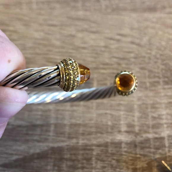 Very Rare David Yurman Cable Candle Cuff - Picture 5 of 8